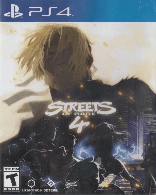 Streets of Red box art for Playstation 4
